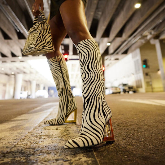 ZURI ZEBRA BOOT